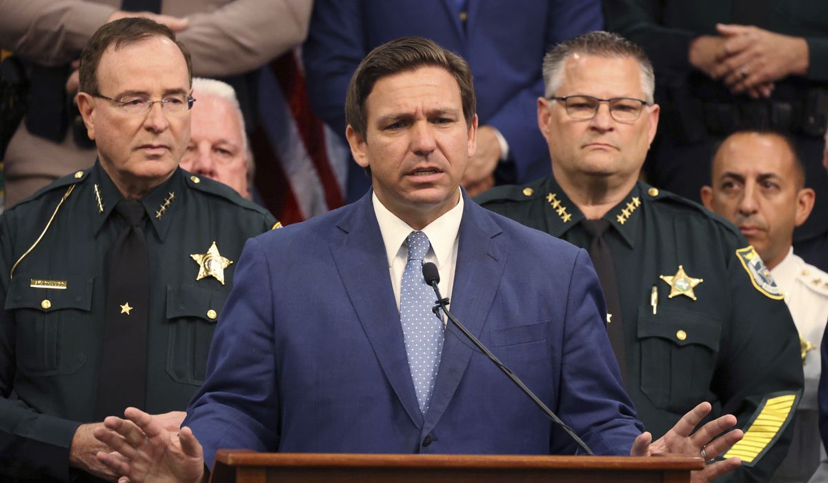 Civil rights group sues Gov. Ron DeSantis over Florida's
'anti-riot' law 1
