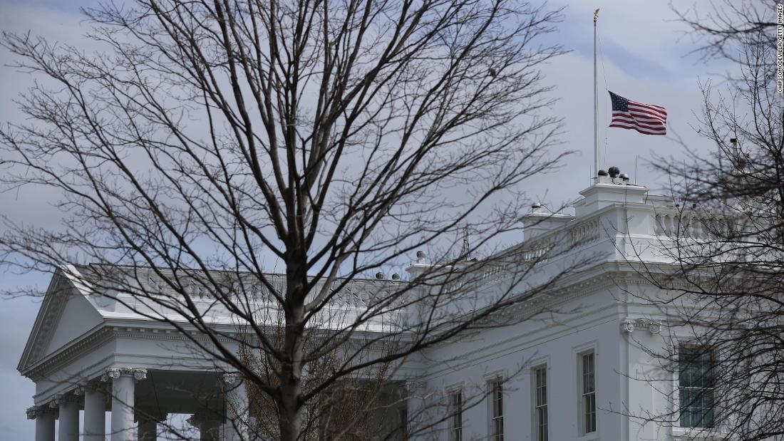 Biden orders White House flags lowered to half-staff after
Capitol Police officer killed 1