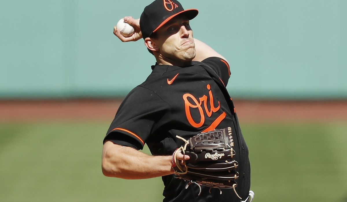 Orioles' Means means business in opener, beats Red Sox
3-0 1