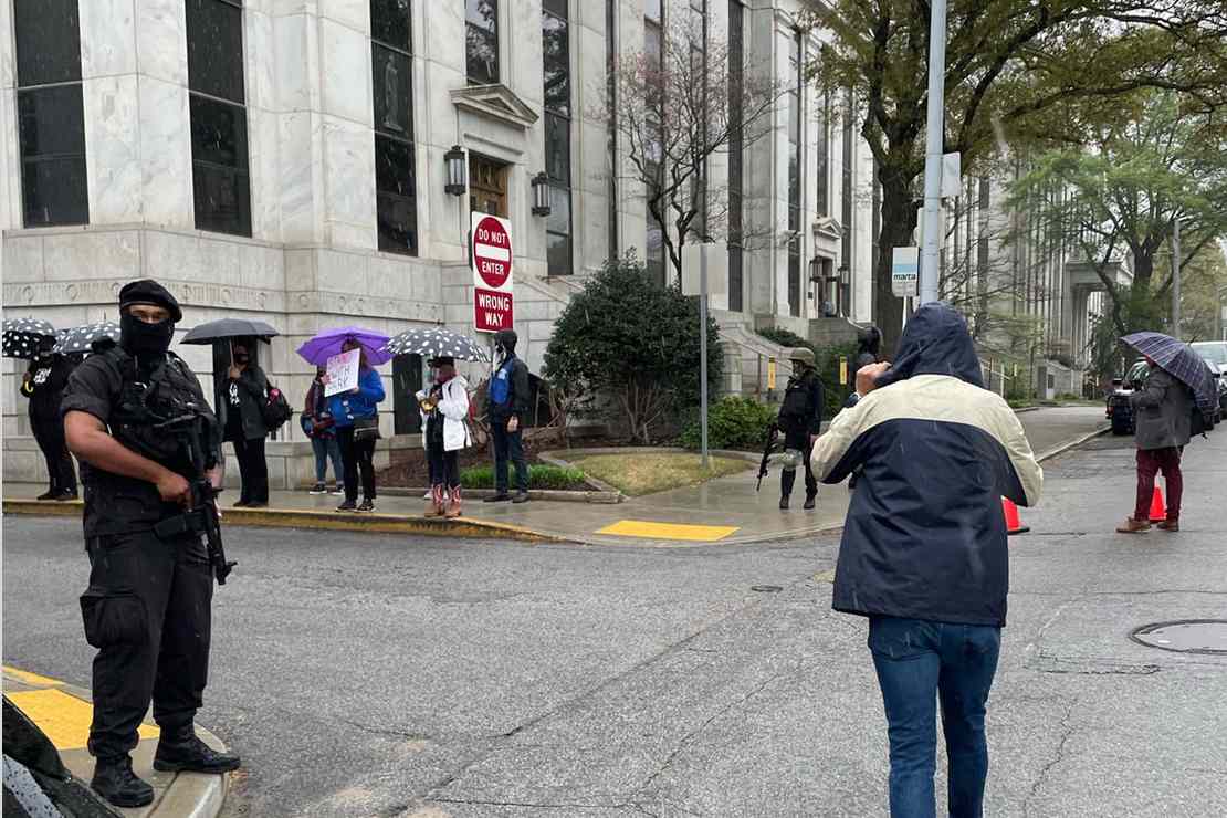 About Those Armed Protestors at the Capitol - The Georgia
Capitol 1