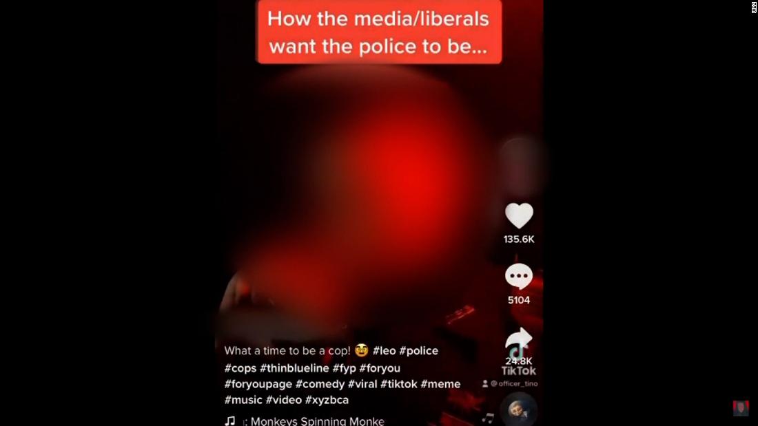 New Hampshire officer on administrative leave after TikTok
video surfaces calling out 'media/liberals' 1