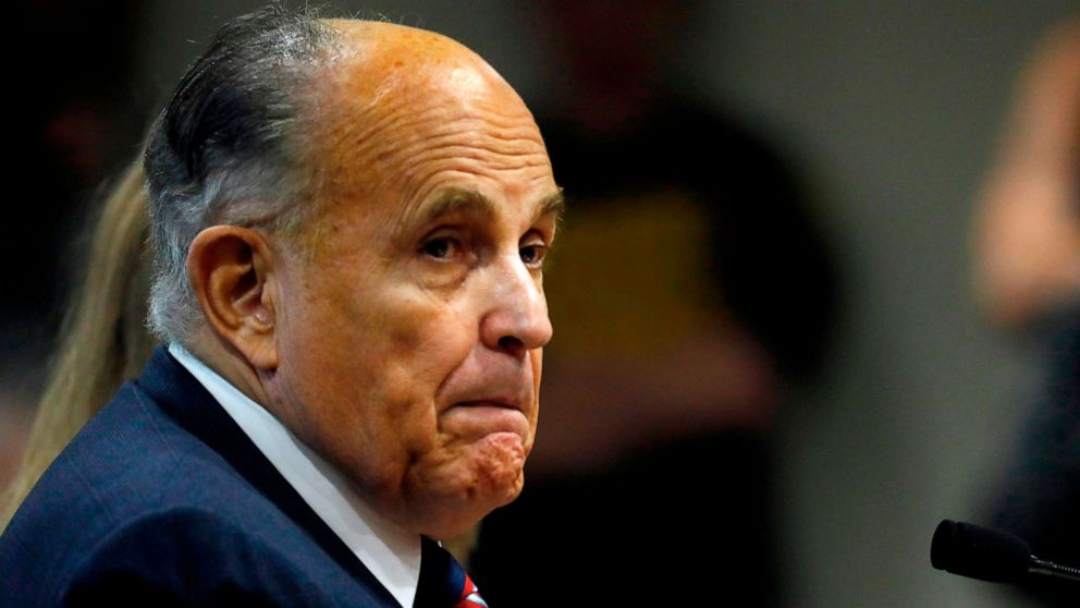 Rudy Giuliani's home, office searched by federal agents as
part of lobbying probe 1