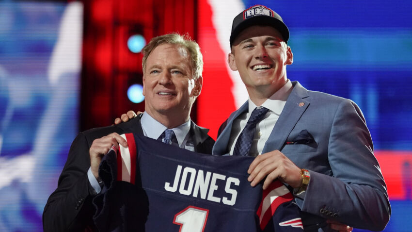 3 things to know about the Patriots' first round pick Mac
Jones 1