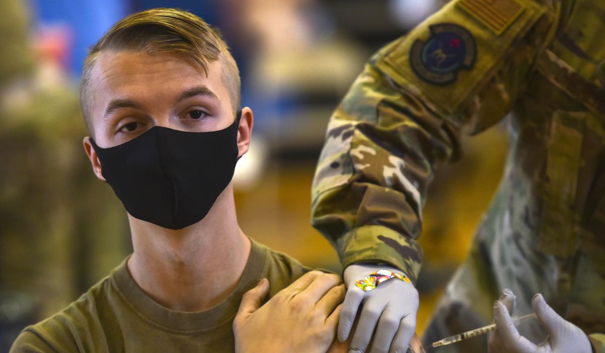 Joe Biden: 'Tough call' whether to mandate COVID-19
vaccinations for U.S. troops 1