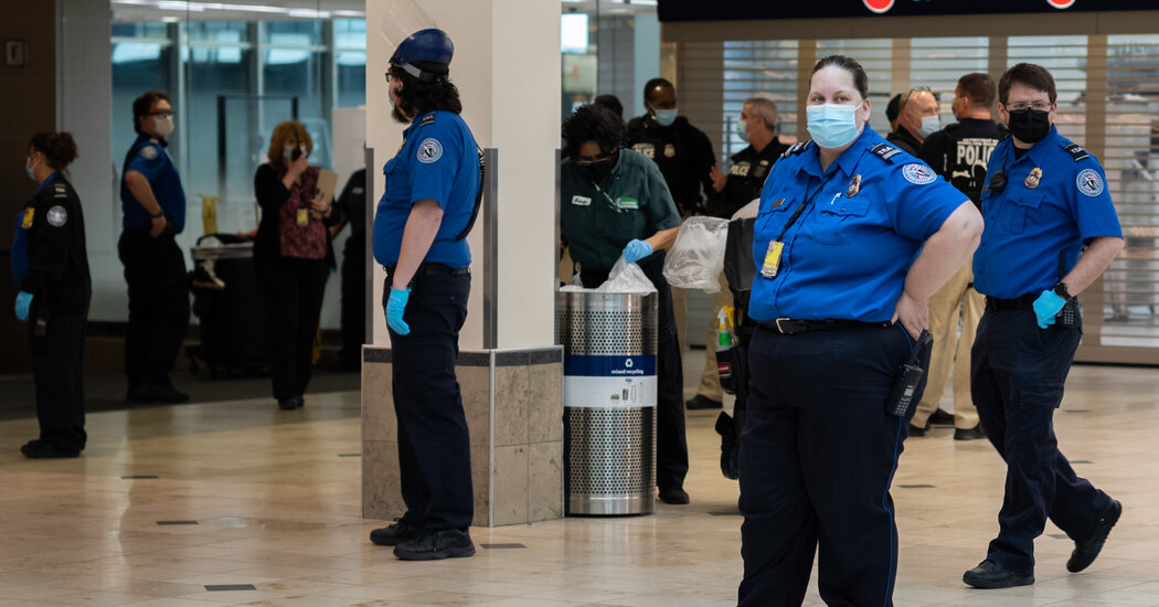 T.S.A. Extends Mask Mandate for Travel Into
September 1