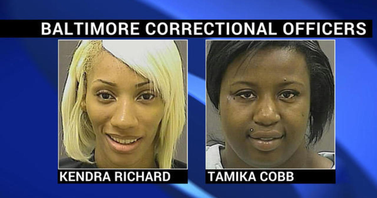 Baltimore corrections officers are accused of looting during
riots 1