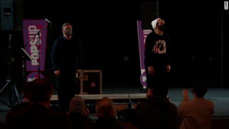 First Broadway theater opens its doors since the Covid-19
pandemic began 1