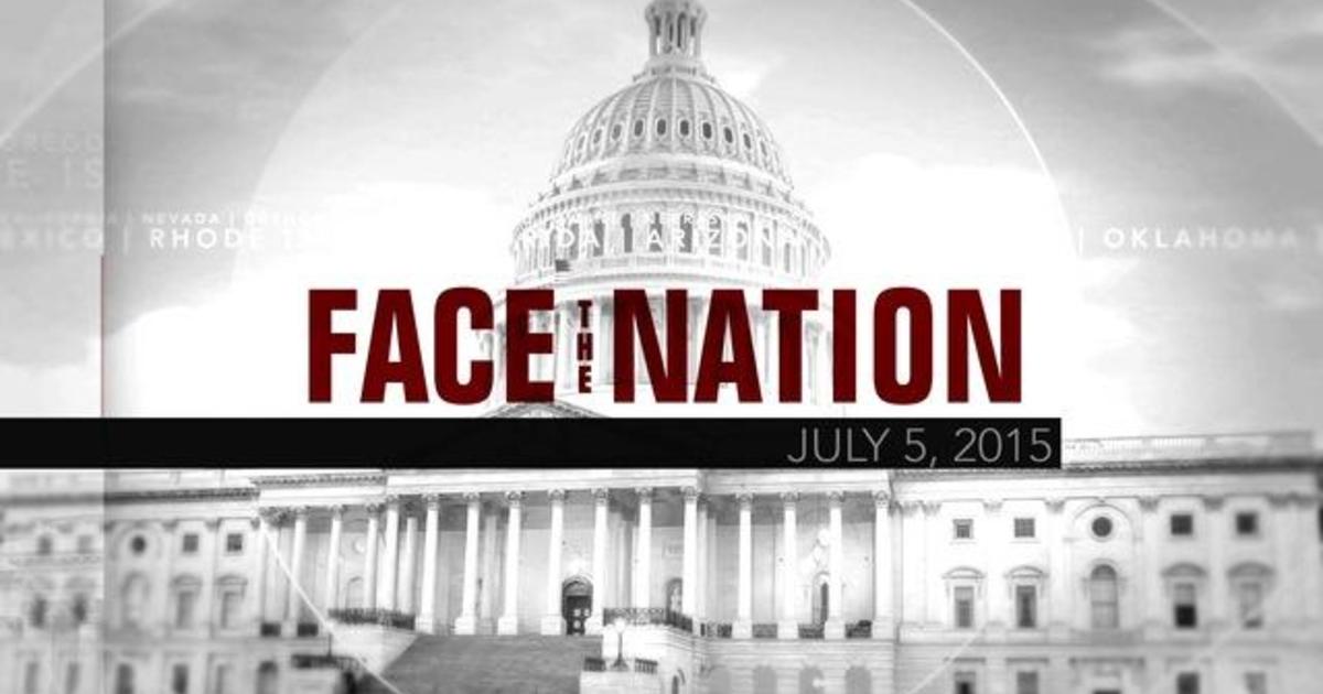 Open: This is Face the Nation, July 5 1