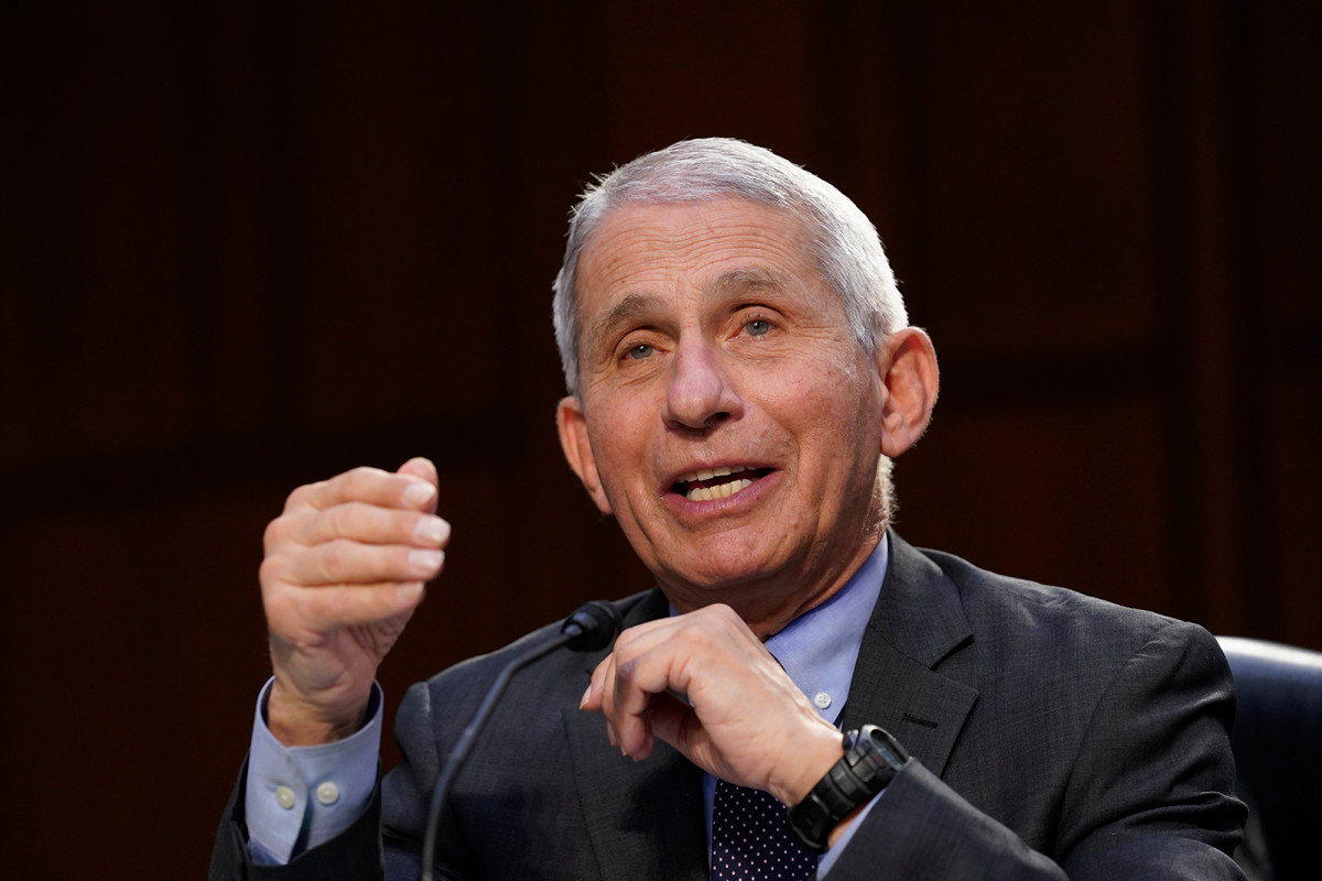 Fauci says US will not require COVID-19 ‘vaccine
passports’ 1