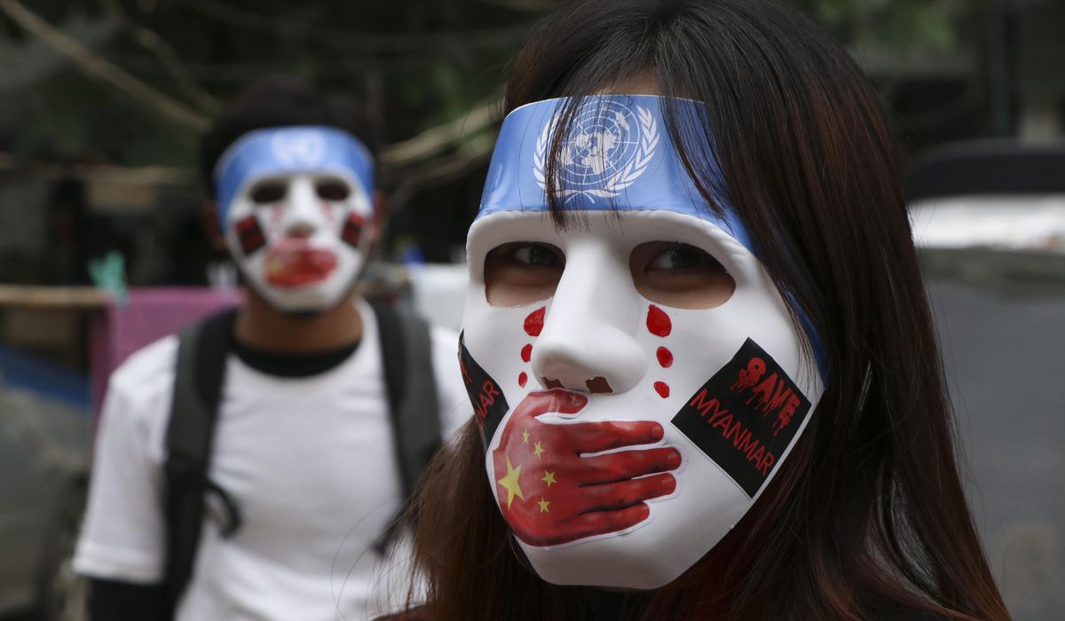 Myanmar's online pop-up markets raise funds for
protest 1