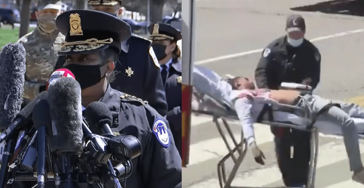 BREAKING: Capitol Police Officer Dies Following Car and
Knife Attack, Suspect Dead 1