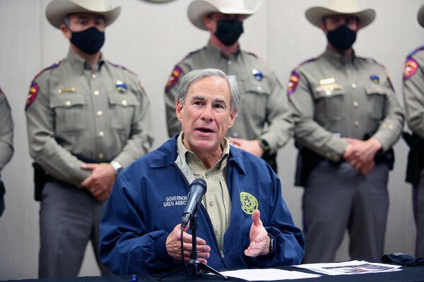 Live Updates: Texas Governor Calls M.L.B. Protest of Voting
Law ‘Shameful’ 1