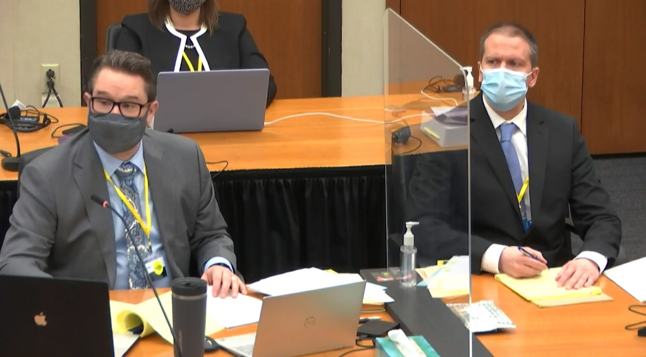 Day 4 of the trial begins with questioning of Courteney
Batya Ross, George Floyd's girlfriend at the time of his
death 1