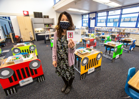 Sunnyvale students go back to class part time 1