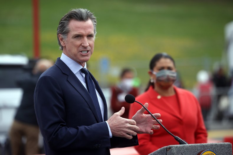 Gavin Newsom Denies California's Reopening Is Motivated by
Recall Effort 1