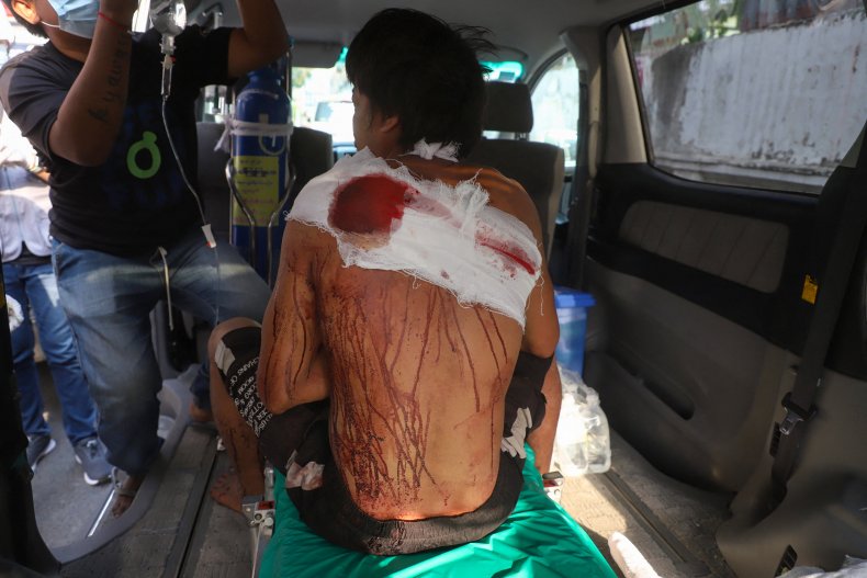 Threat of Civil War Looms in Myanmar as Protests, Violence
Continue 1
