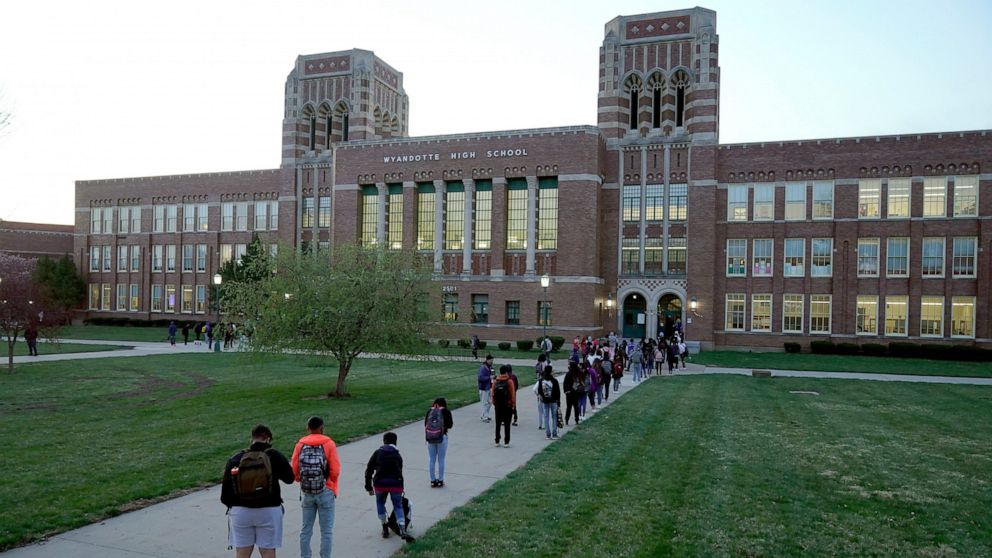 Survey: Even as schools reopen, many students learn
remotely 1
