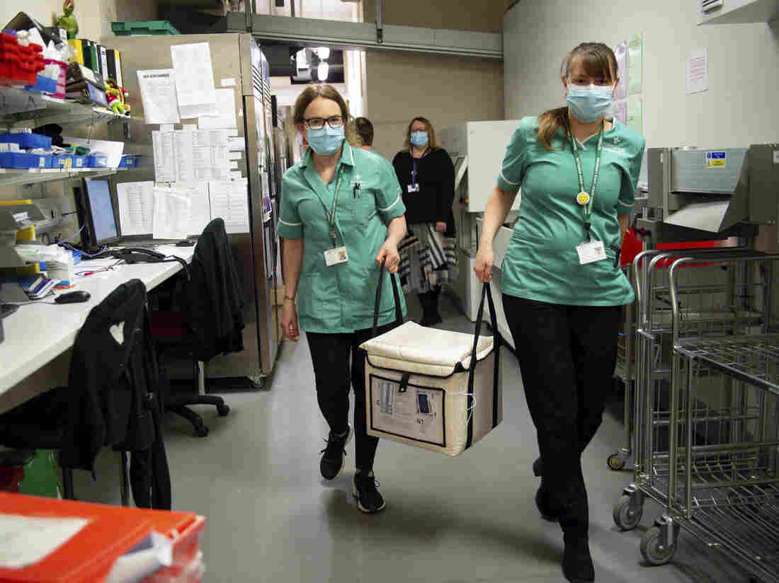 CDC Says More Virulent British Strain Of Coronavirus Now
Dominant In U.S. 1
