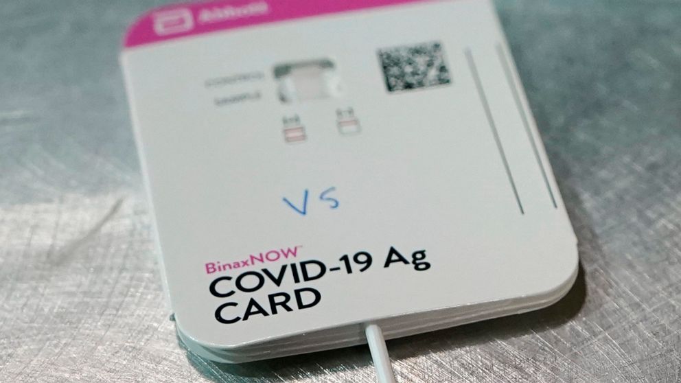 US allows 2 more over-the-counter COVID-19 home
tests 1