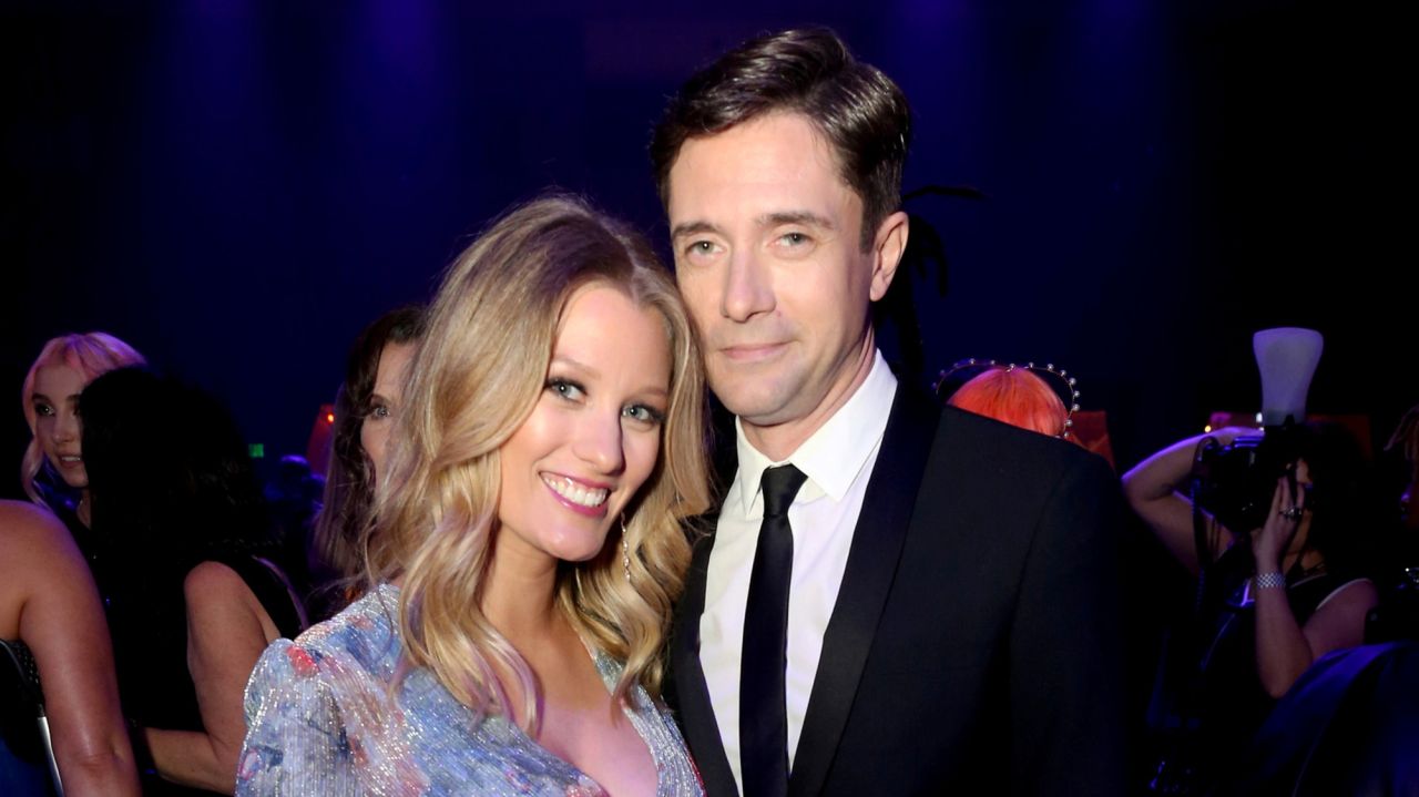 Topher Grace, Ashley Hinshaw reveal they welcomed second
child while quarantined 1