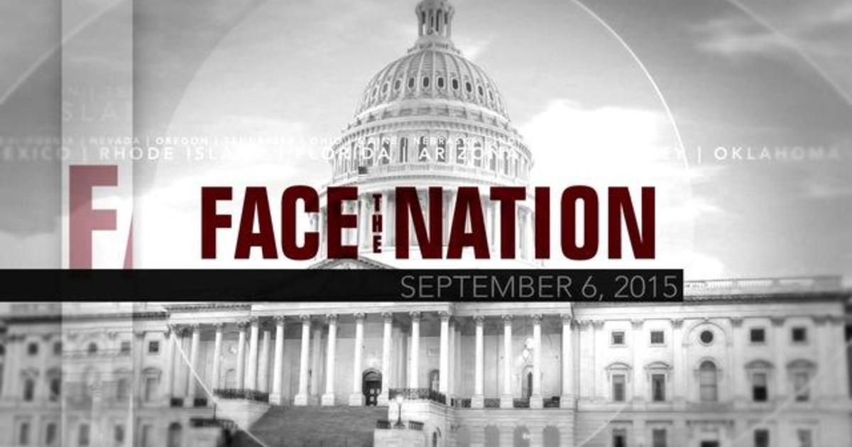 Open: Face the Nation, September 6 1