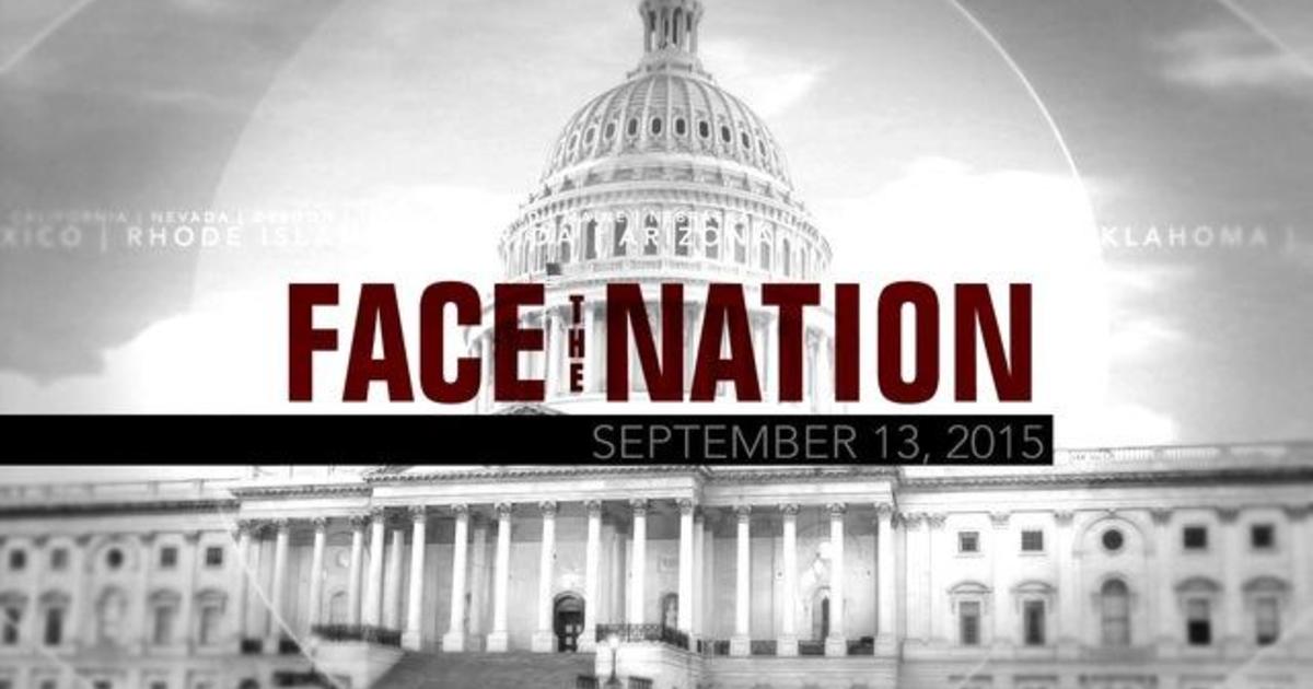 Open: This is Face the Nation, September 13 1