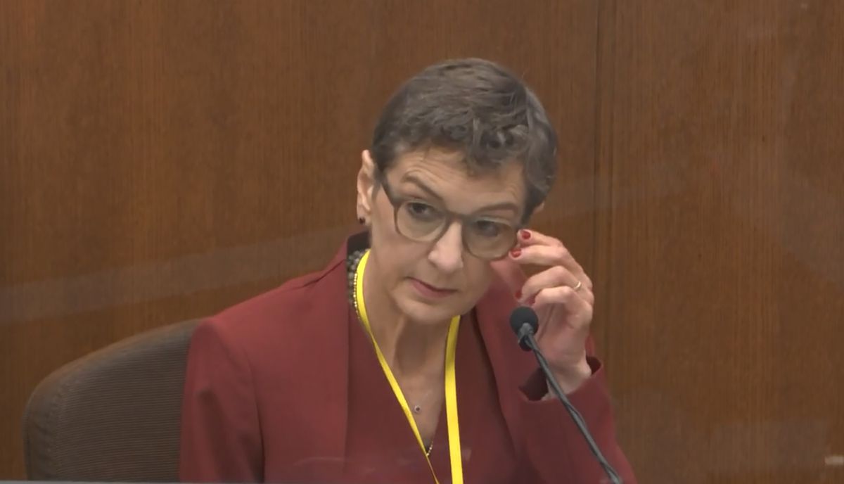 Another prosecution expert blames George Floyd’s death on
asphyxia, rejects heart attack and overdose 1 Another prosecution expert blames George Floyd’s death on
asphyxia, rejects heart attack and overdose 1