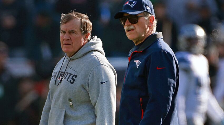 Ernie Adams, Bill Belichick’s right-hand man, has worked his
final draft for the Patriots 1