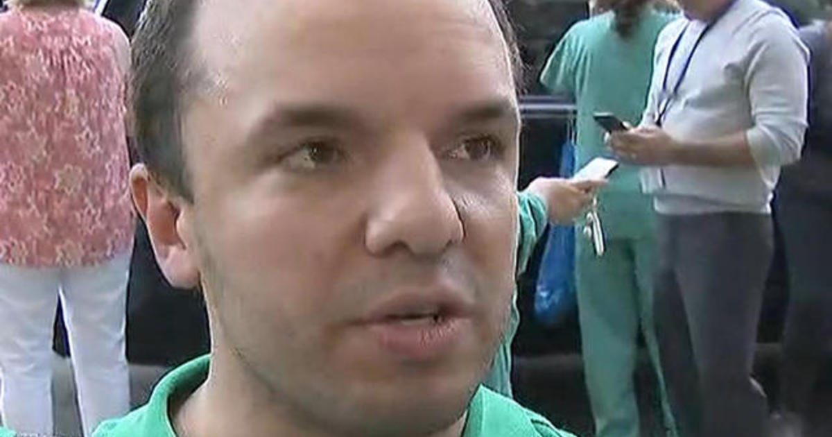Witness describes being on lockdown during hospital
shooting 1