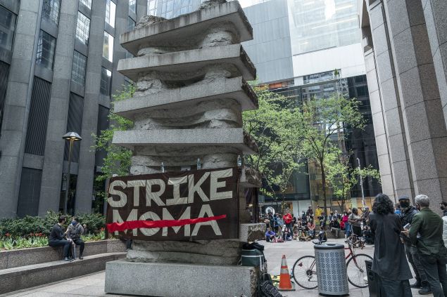“Strike MoMA” Protests Led to Five Activists Being Banned
From the Museum 1