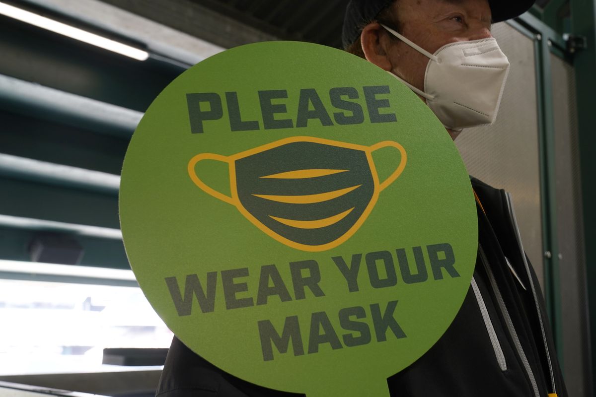 California mask mandate to remain in place another
month 1 California mask mandate to remain in place another
month 1