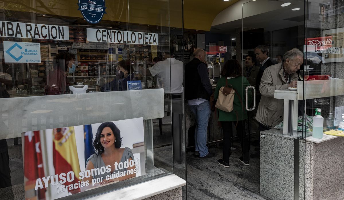 EXPLAINER: COVID-19, far-right are top themes in Madrid
vote 1
