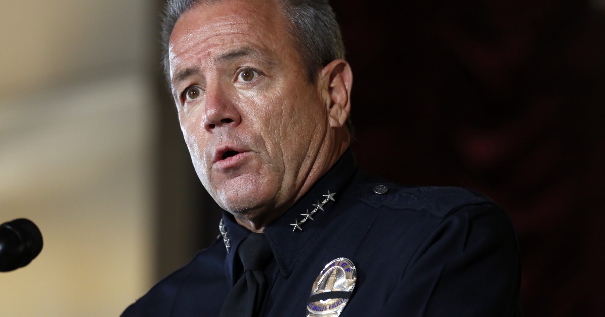 Chief Moore recommends LAPD officer be fired for allegedly
sharing George Floyd 'Valentine' 1