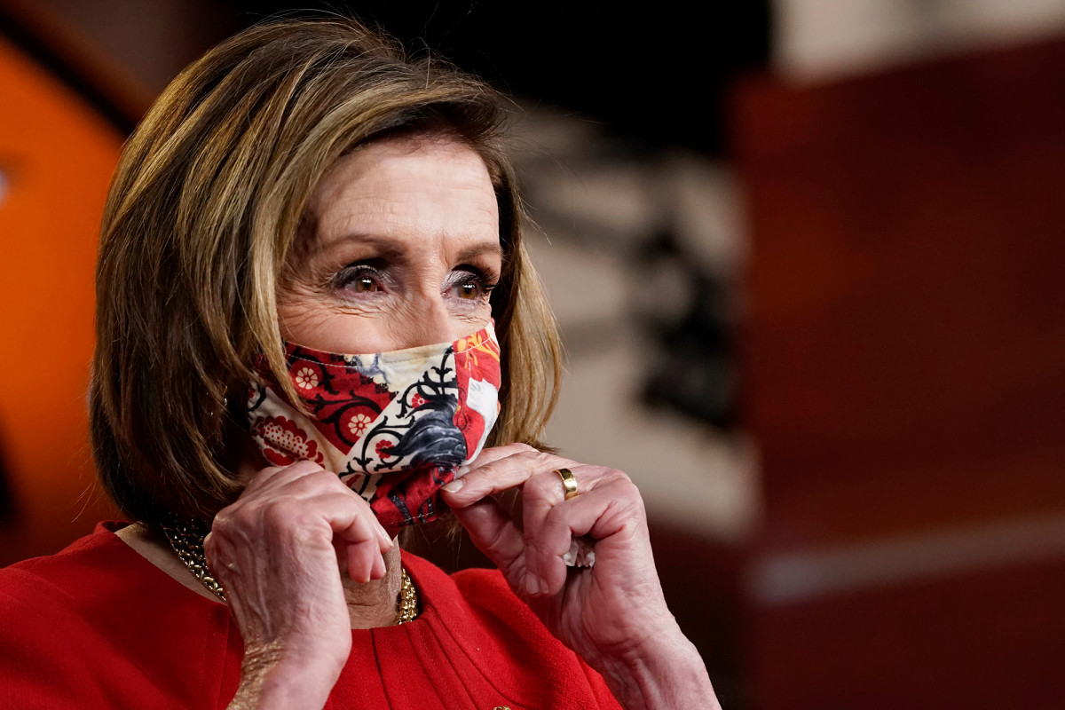 House Republicans defy Pelosi mask rules that defy Biden
administration stance 1