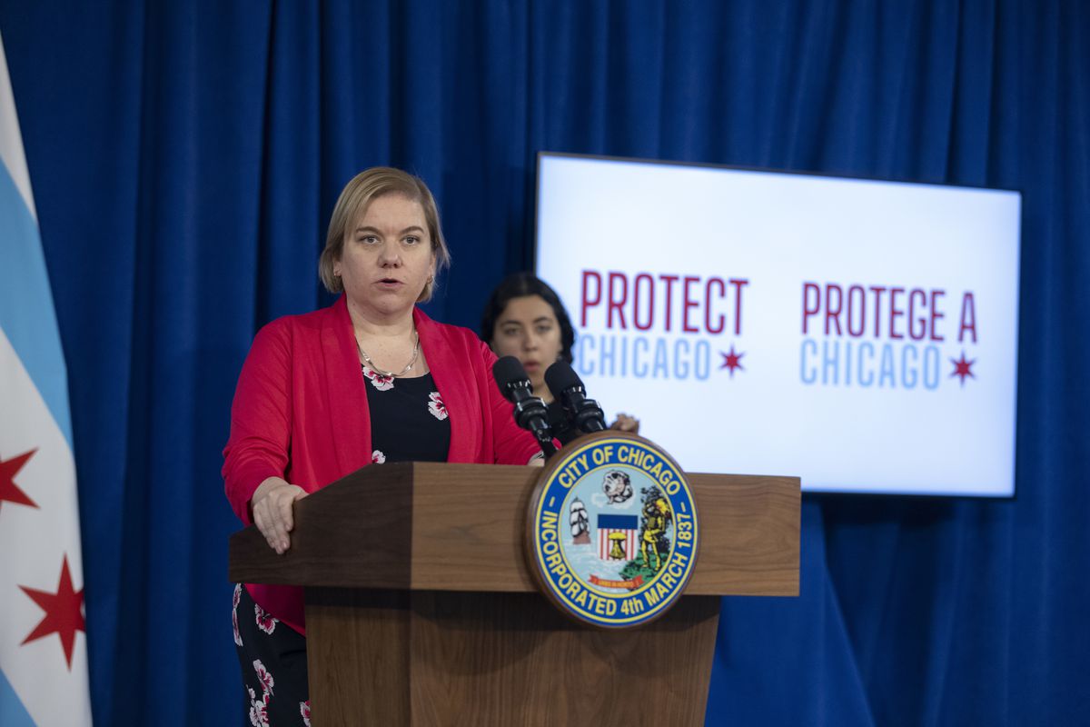 From mask must to mask ask: Chicago adopts CDC guidelines,
but still advises covering your face 1
