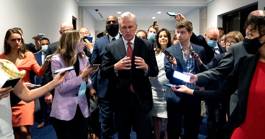 Leaders Position House G.O.P. Against Independent Accounting
for Jan. 6 Riot 1