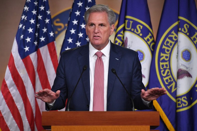 Kevin McCarthy Denies Covering Up for Insurrectionists Over
Capitol Riot Commission 1