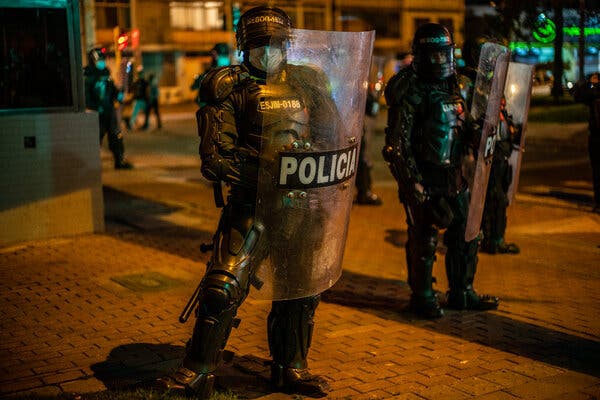 From Colombia to U.S., Police Violence Pushes Protests Into
Mass Movements 1