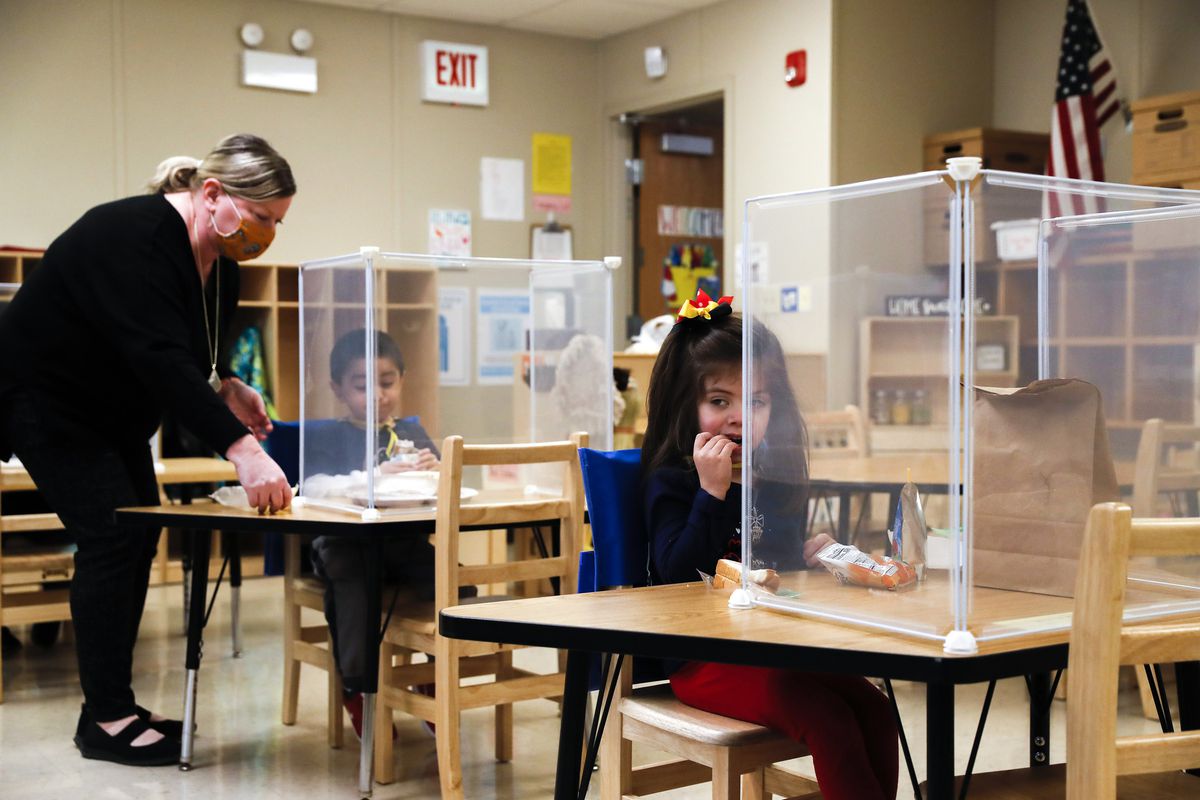 Illinois adopts requirement for schools to be full-time in
person in the fall, despite pleas from parents to exempt
non-vaccinated students 1 Illinois adopts requirement for schools to be full-time in
person in the fall, despite pleas from parents to exempt
non-vaccinated students 1