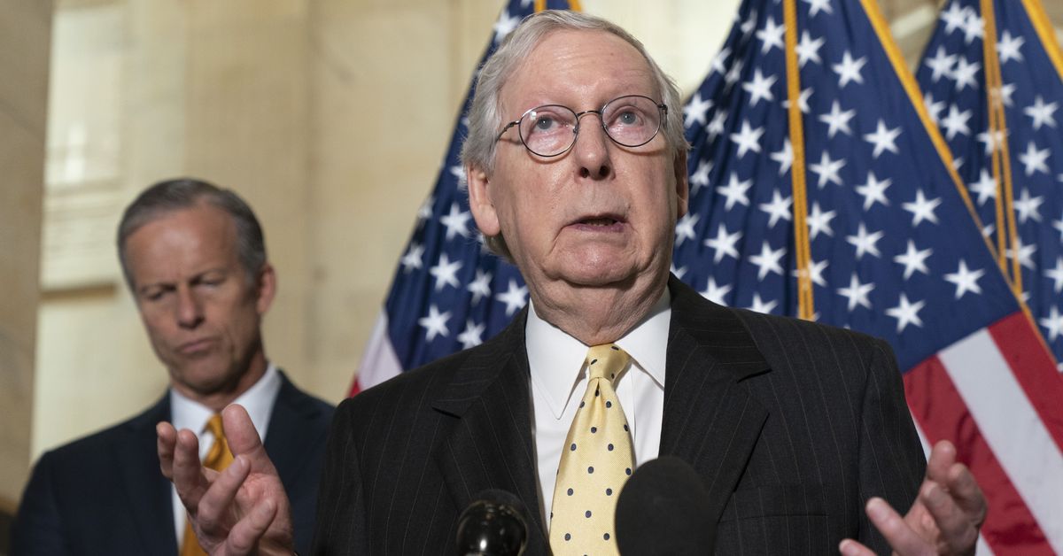 McConnell says he’ll oppose Jan. 6 commission to probe
riot 1