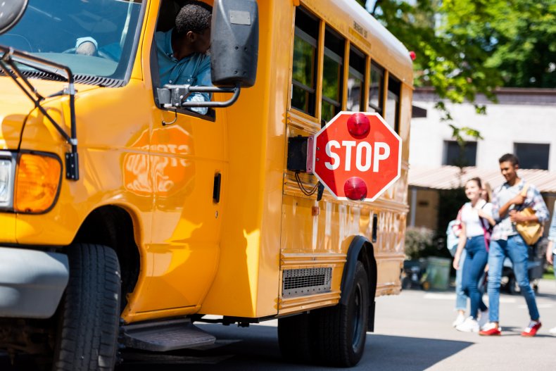 Bus Driver Fired After Slapping Child in the Face for
Wearing Mask Improperly 1