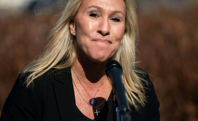 Marjorie Taylor Greene Shreds Mask 'Warning' Letter From
Nancy Pelosi 1 Marjorie Taylor Greene Shreds Mask 'Warning' Letter From
Nancy Pelosi 1