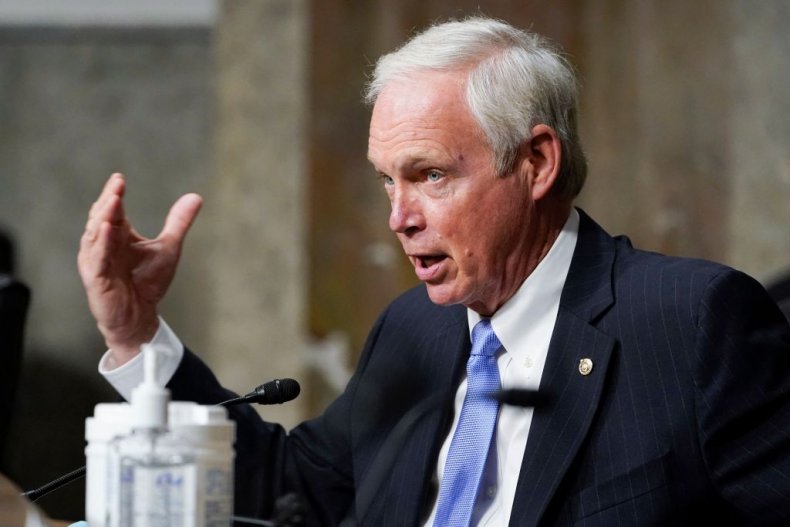 Ron Johnson Insists Capitol Attack 'By and Large' a Peaceful
Protest After House OKs Jan. 6 Commission 1