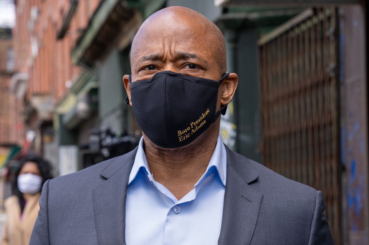 Eric Adams accepts NYC mayoral endorsement from newspaper
whose editor attended Capitol riots 1