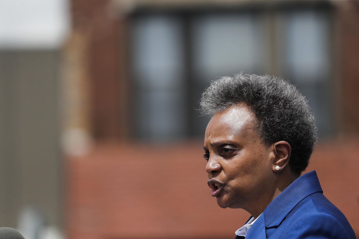 On second anniversary in office, Chicago Mayor Lori
Lightfoot announces $10M community spending plan 1