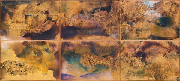 Hong Kong Protests, Silenced on the Streets, Surface in
Artworks 1