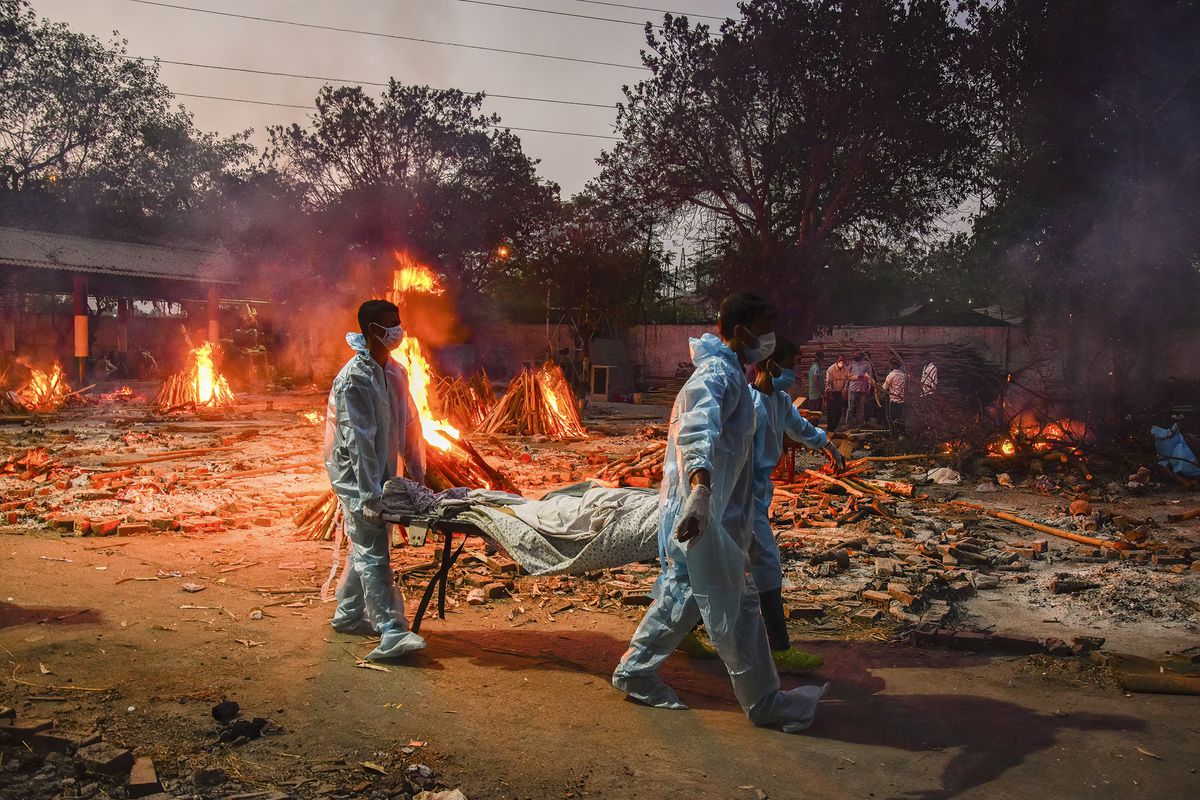 Why the world must witness pictures of India’s mass Covid-19
cremations 1