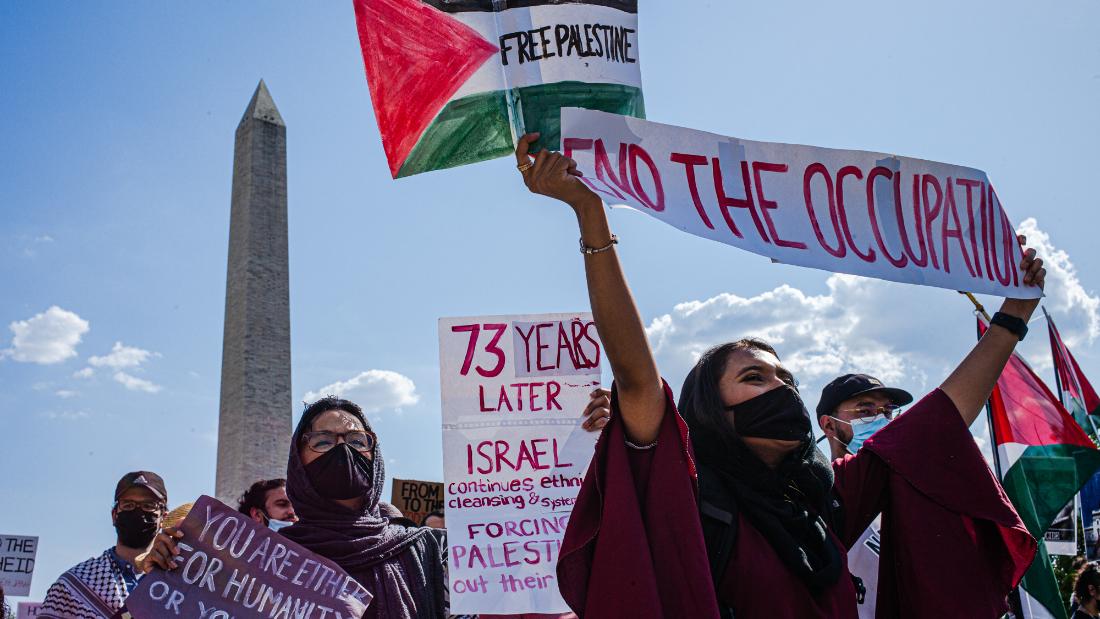 Protests in support of Palestinians expected across the
United States 1