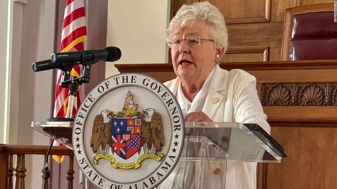 Alabama governor signs bill banning Covid-19 vaccine
passports 1