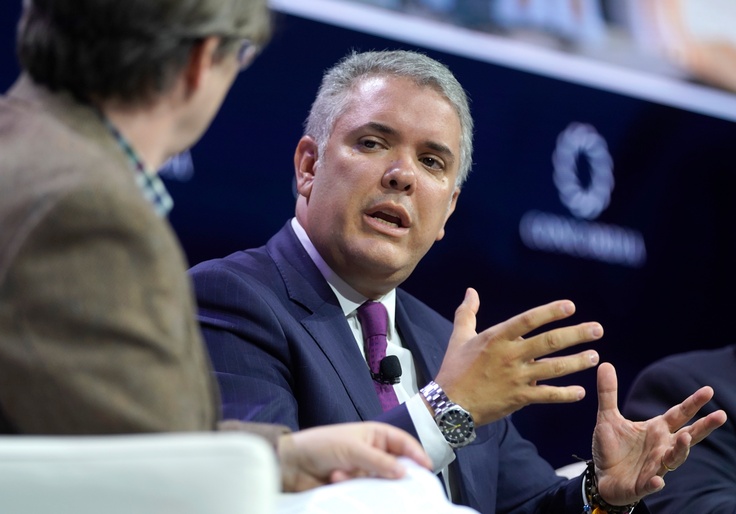 ‘The Generation of Chaos’: Colombian President Denounces
Political Opportunism of Riots 1